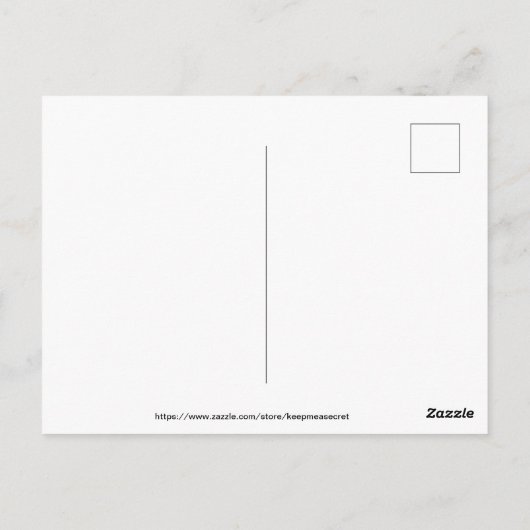 roodachtig gesteente briefkaart (Achterkant)