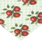 Roodappelsap Vrucht Gingham Tafelkleed (Gekanteld)
