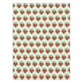 Roodappelsap Vrucht Gingham Tafelkleed (Voorkant)