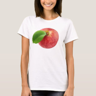 Roodappeltop uitzicht t-shirt
