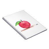 Roodappelvruchten Notitieboek (Rechterzijde)