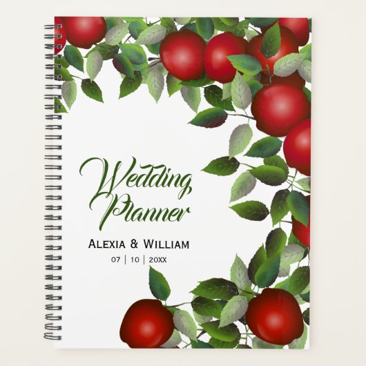 Roodappelvruchten | Weddenschap Planner (Voorkant)