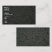 Roodbaard in racken visitekaartje (Voorkant / Achterkant)