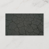 Roodbaard in racken visitekaartje (Achterkant)