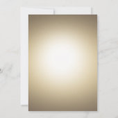 Roodbaard Kardinaal Pine Branches Kerstdiner Kaart (Achterkant)