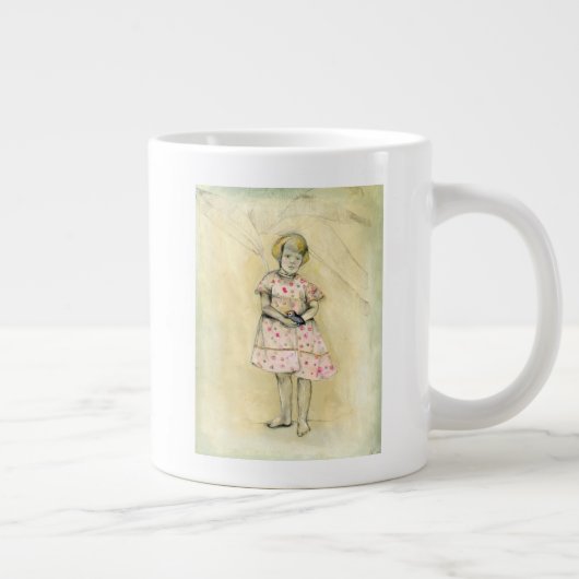 Roodbaardvogel 2013 grote koffiekop (Rechts)