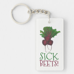 Roodbaars (Beats) Roodbaars Vegetarian Funny Food Sleutelhanger