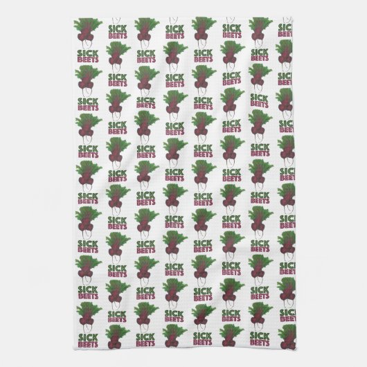 Roodbaars (Beats) Theedoek (Verticaal)