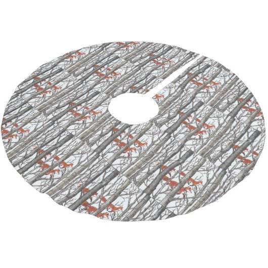 Roodbaars Bossen kerstboomrokken Kerstboom Rok (Gekanteld)