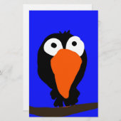 roodbaars briefpapier (Voorkant / Achterkant)