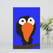 roodbaars briefpapier (Staand voorkant)