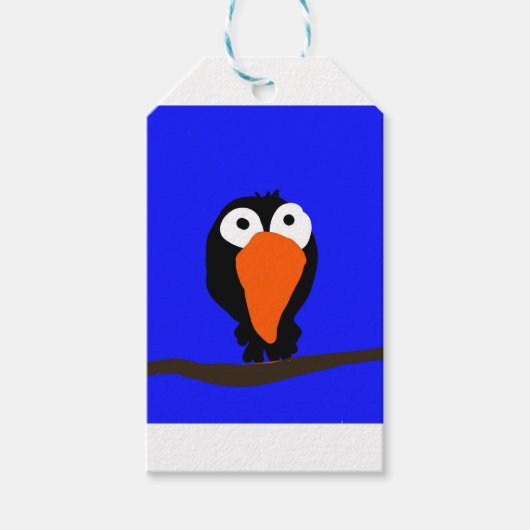 roodbaars cadeaulabel (Voorkant)