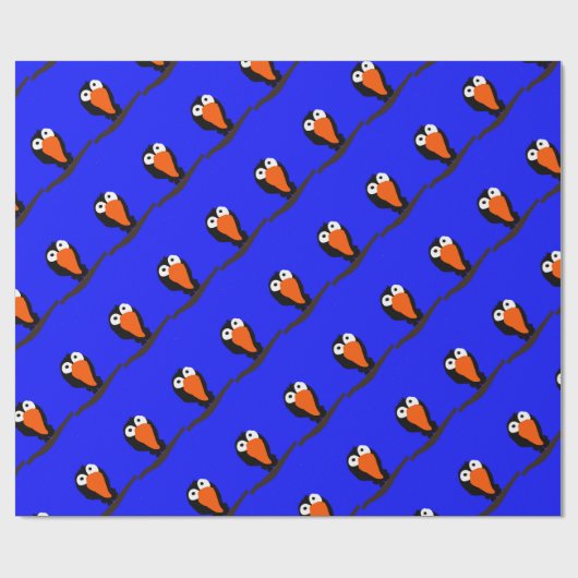 roodbaars cadeaupapier (Vlak)