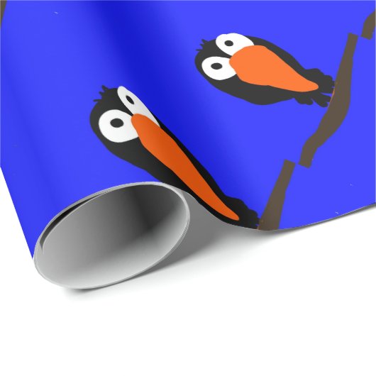 roodbaars cadeaupapier (Rol Hoek)