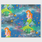 roodbaars cadeaupapier (Vlak)