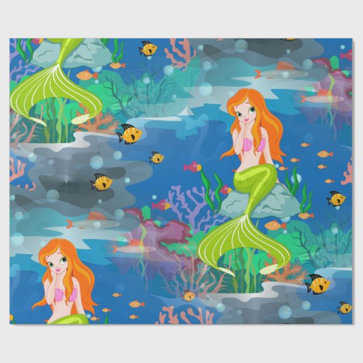 roodbaars cadeaupapier (Vlak)