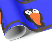 roodbaars cadeaupapier (Rol Hoek)