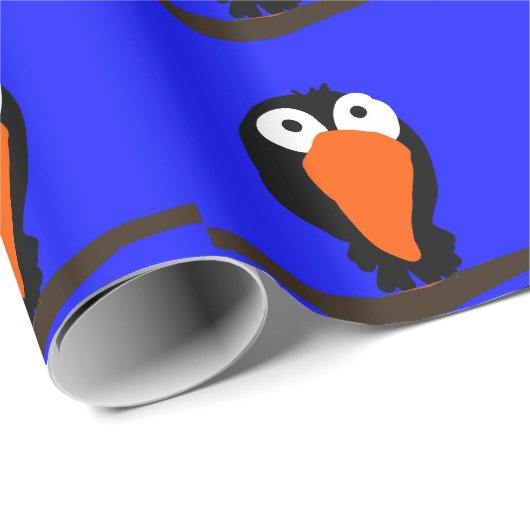 roodbaars cadeaupapier (Rol Hoek)