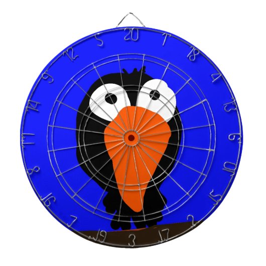 roodbaars dartbord (Voorkant)