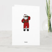 roodbaars feestdagen kaart (Achterkant)