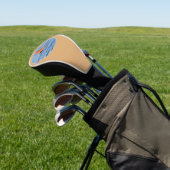 roodbaars Gevist Golfheadcover (Insitu)