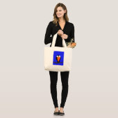 roodbaars grote tote bag (Voorkant (model))