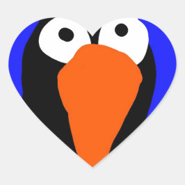 roodbaars hart sticker