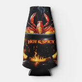 Roodbaars Heet & Spicy Flesjeskoeler (Voorkant)