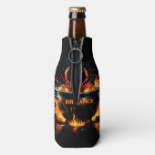 Roodbaars Heet & Spicy Flesjeskoeler (Fles Achterkant)
