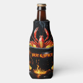 Roodbaars Heet & Spicy Flesjeskoeler (Fles Voorkant)