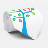 Roodbaars in de boom stropdas (Opgerold)