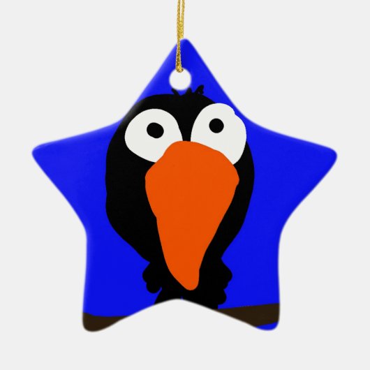 roodbaars keramisch ornament (Voorkant)