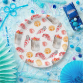 Roodbaars kook zomerfeest papier bord (Feest)