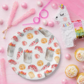 Roodbaars kook zomerfeest papier bord (Feest)