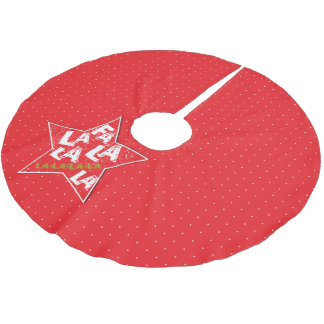 Roodbaars La La Fabulous Holiday Polka Boom Skirt Kerstboom Rok