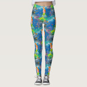 roodbaars leggings (Voorkant)