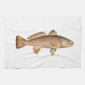 Roodbaars Logo Theedoek (Horizontaal)