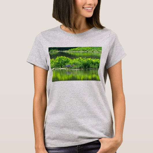 Roodbaars Maaltijd Tijd T-shirt (Voorkant)