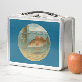 Roodbaars Metal Lunchbox