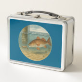 Roodbaars Metal Lunchbox (Voorkant)