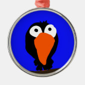 roodbaars metalen ornament (Voorkant)