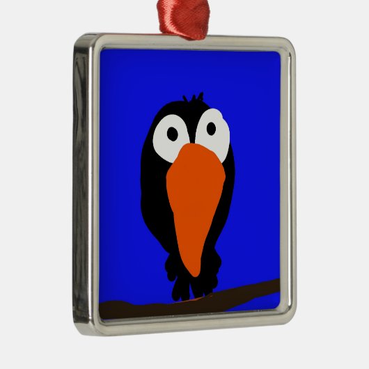 roodbaars metalen ornament (Rechts)