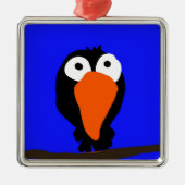 roodbaars metalen ornament (Voorkant)