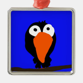 roodbaars metalen ornament