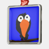 roodbaars metalen ornament (Links)