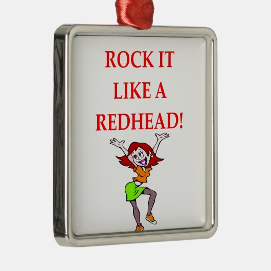 roodbaars metalen ornament (Rechts)