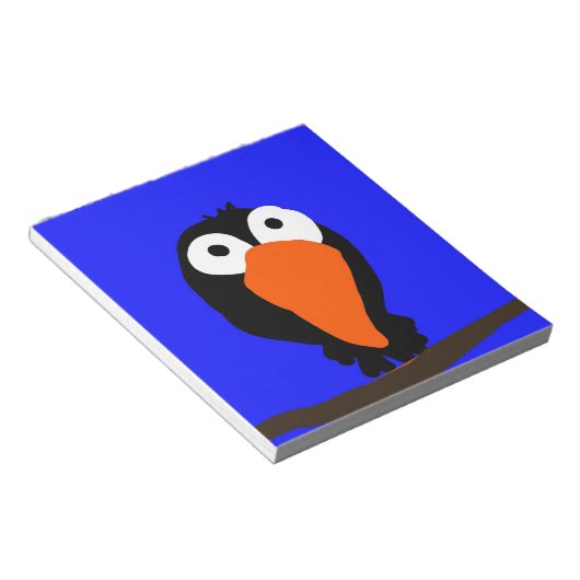 roodbaars notitieblok (Schuin)