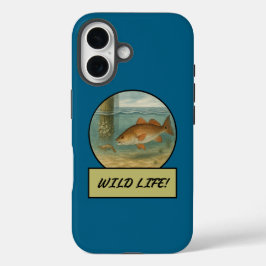 roodbaars oceaanblauw Hoesje-mate iPhone 16 Hoesje