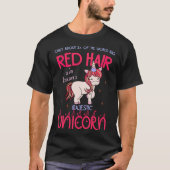 roodbaars, rood haar, cool t-shirt (Voorkant)
