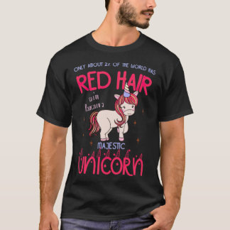 roodbaars, rood haar, cool t-shirt